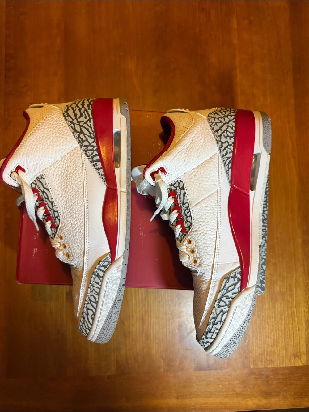 Men’s Air Jordan 3 Retro Cardinal Red